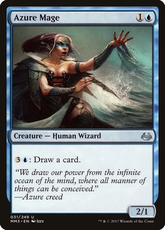 Azure Mage [Modern Masters 2017] | Jomio and Rueliete's Cards and Comics