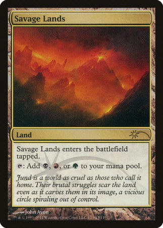 Savage Lands [Friday Night Magic 2011] | Jomio and Rueliete's Cards and Comics
