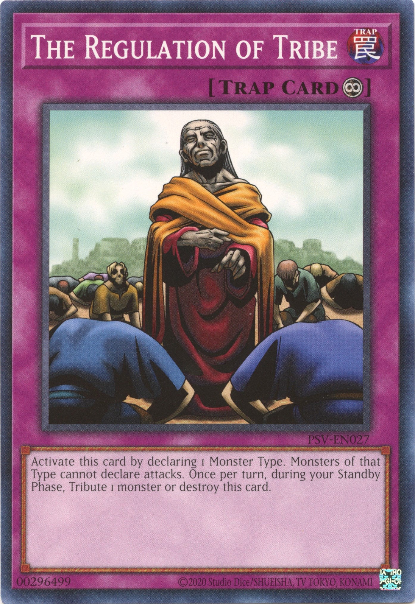 The Regulation of Tribe (25th Anniversary) [PSV-EN027] Common | Jomio and Rueliete's Cards and Comics