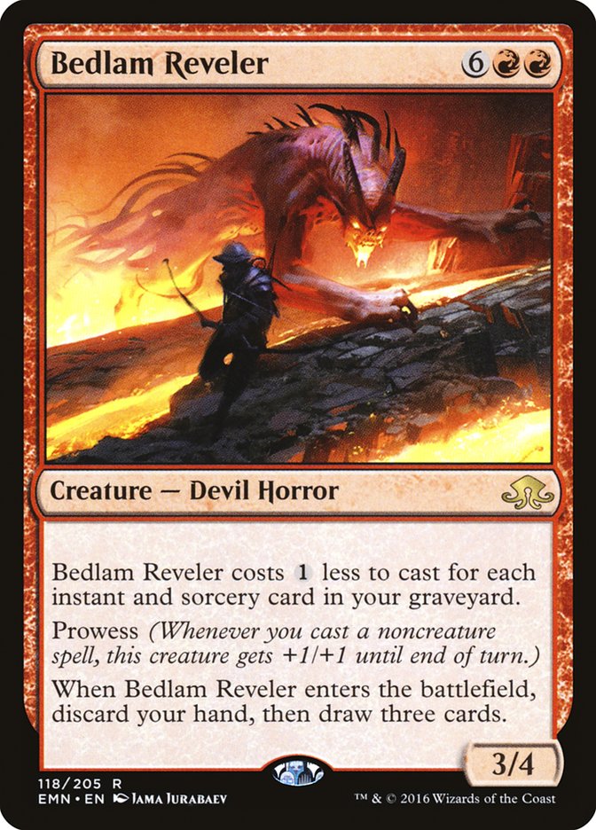 Bedlam Reveler [Eldritch Moon] | Jomio and Rueliete's Cards and Comics