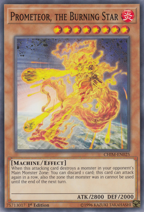 Prometeor, the Burning Star [CHIM-EN025] Common | Jomio and Rueliete's Cards and Comics
