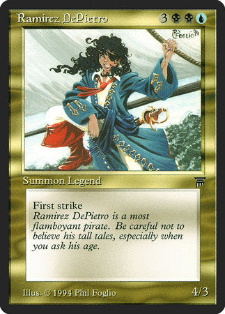 Ramirez DePietro [Legends] | Jomio and Rueliete's Cards and Comics