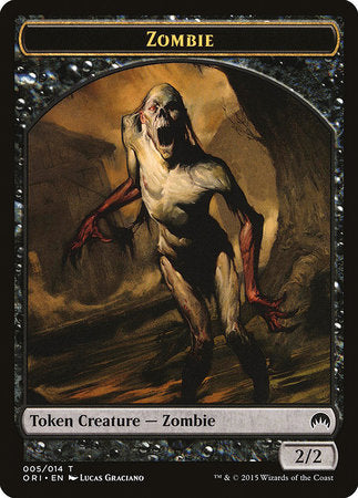 Zombie Token [Magic Origins Tokens] | Jomio and Rueliete's Cards and Comics