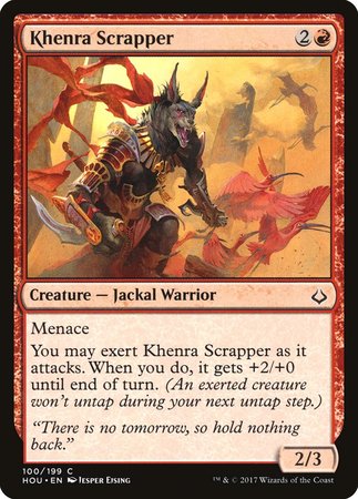 Khenra Scrapper [Hour of Devastation] | Jomio and Rueliete's Cards and Comics