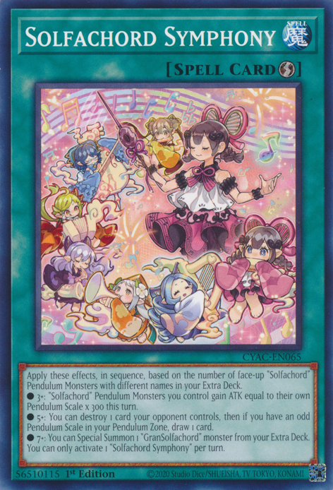 Solfachord Symphony [CYAC-EN065] Common | Jomio and Rueliete's Cards and Comics
