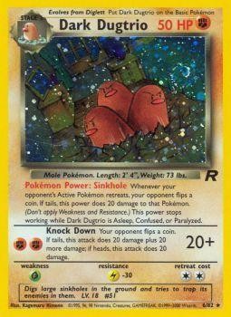 Dark Dugtrio (6/82) [Team Rocket Unlimited] | Jomio and Rueliete's Cards and Comics