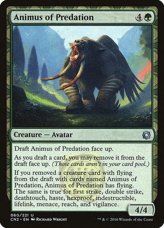 Animus of Predation [Conspiracy: Take the Crown] | Jomio and Rueliete's Cards and Comics