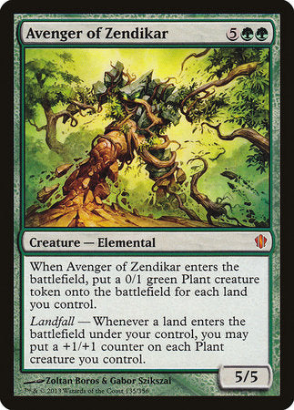 Avenger of Zendikar [Commander 2013] | Jomio and Rueliete's Cards and Comics