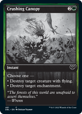 Crushing Canopy [Innistrad: Double Feature] | Jomio and Rueliete's Cards and Comics