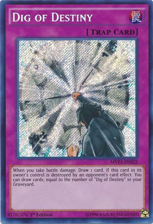 Dig of Destiny [MVP1-ENS22] Secret Rare | Jomio and Rueliete's Cards and Comics