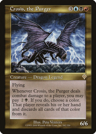 Crosis, the Purger [Invasion] | Jomio and Rueliete's Cards and Comics