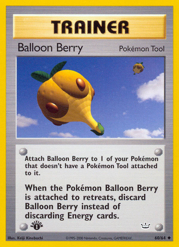 Balloon Berry (60/64) [Neo Revelation 1st Edition] | Jomio and Rueliete's Cards and Comics
