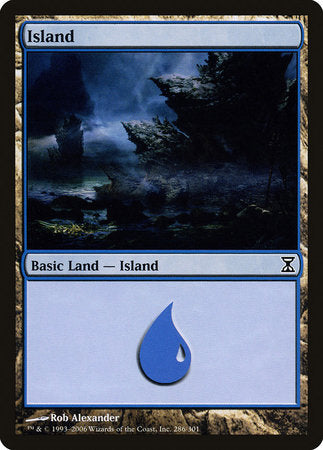 Island (286) [Time Spiral] | Jomio and Rueliete's Cards and Comics