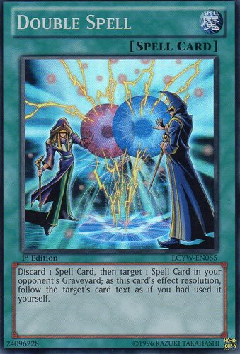 Double Spell [LCYW-EN065] Super Rare | Jomio and Rueliete's Cards and Comics