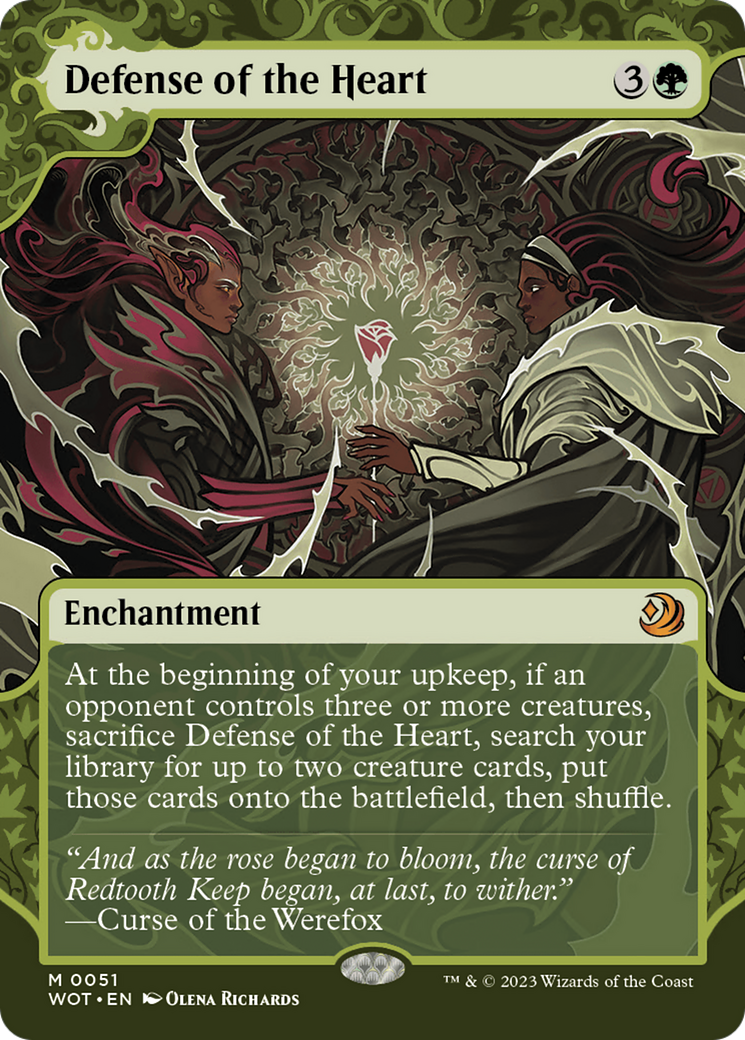 Defense of the Heart [Wilds of Eldraine: Enchanting Tales] | Jomio and Rueliete's Cards and Comics