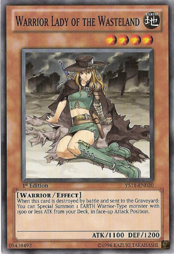 Warrior Lady of the Wasteland [YS11-EN020] Common | Jomio and Rueliete's Cards and Comics