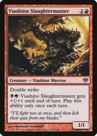 Viashino Slaughtermaster [Conflux] | Jomio and Rueliete's Cards and Comics