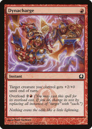 Dynacharge [Return to Ravnica] | Jomio and Rueliete's Cards and Comics
