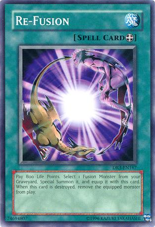 Re-Fusion [DR3-EN167] Common | Jomio and Rueliete's Cards and Comics