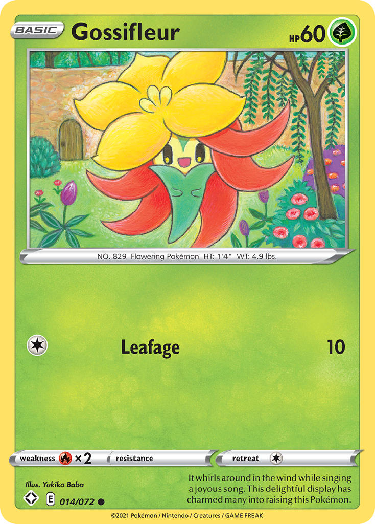 Gossifleur (014/072) [Sword & Shield: Shining Fates] | Jomio and Rueliete's Cards and Comics