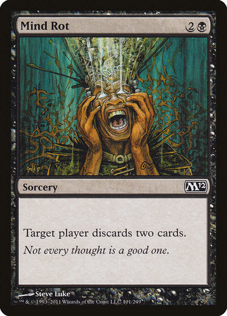 Mind Rot [Magic 2012] | Jomio and Rueliete's Cards and Comics