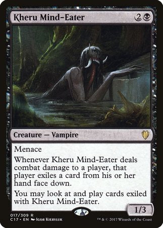 Kheru Mind-Eater [Commander 2017] | Jomio and Rueliete's Cards and Comics
