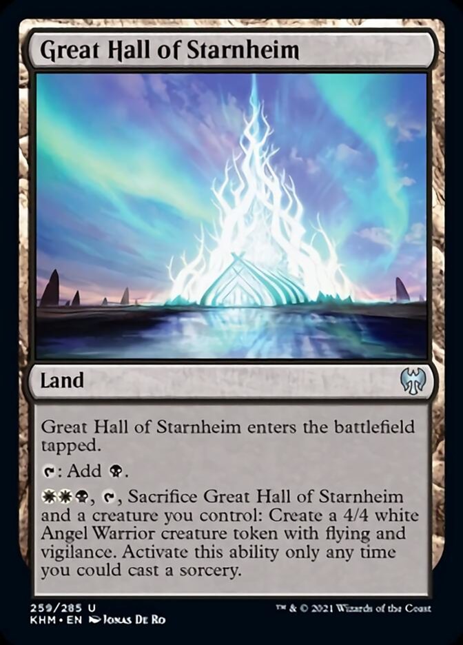 Great Hall of Starnheim [Kaldheim] | Jomio and Rueliete's Cards and Comics