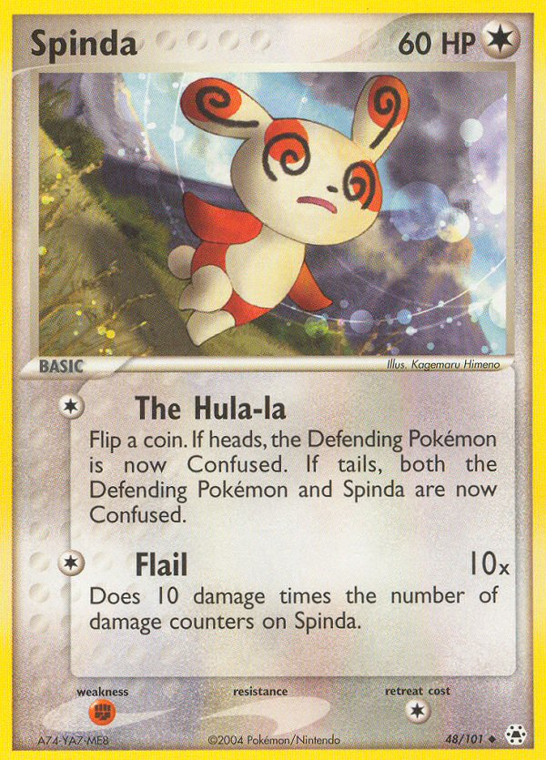 Spinda (48/101) [EX: Hidden Legends] | Jomio and Rueliete's Cards and Comics