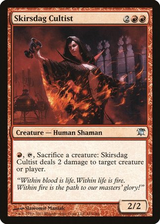 Skirsdag Cultist [Innistrad] | Jomio and Rueliete's Cards and Comics