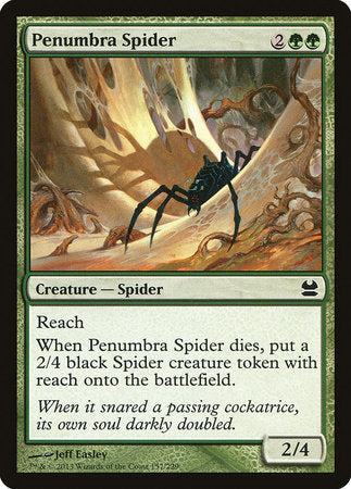 Penumbra Spider [Modern Masters] | Jomio and Rueliete's Cards and Comics