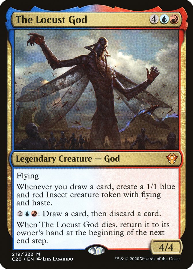 The Locust God [Commander 2020] | Jomio and Rueliete's Cards and Comics