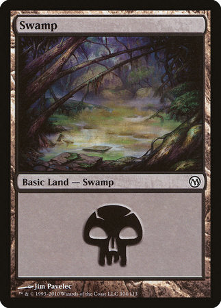 Swamp (104) [Duels of the Planeswalkers] | Jomio and Rueliete's Cards and Comics