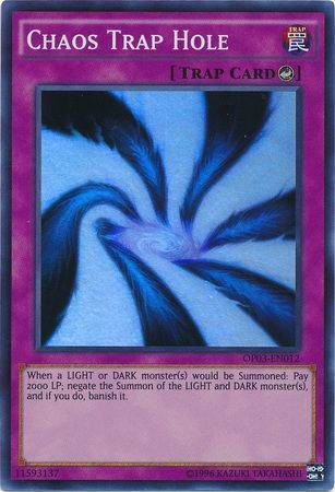 Chaos Trap Hole [OP03-EN012] Super Rare | Jomio and Rueliete's Cards and Comics