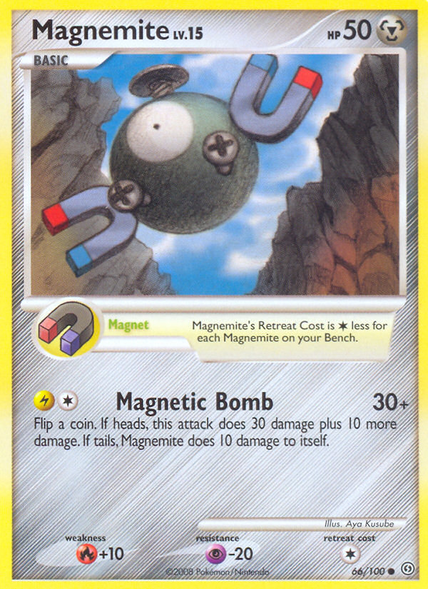 Magnemite (66/100) [Diamond & Pearl: Stormfront] | Jomio and Rueliete's Cards and Comics