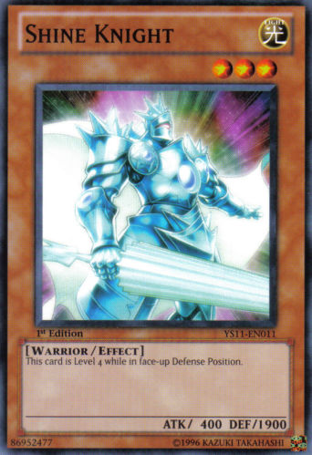 Shine Knight [YS11-EN011] Common | Jomio and Rueliete's Cards and Comics