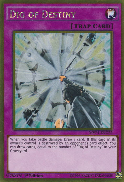 Dig of Destiny [MVP1-ENG22] Gold Rare | Jomio and Rueliete's Cards and Comics