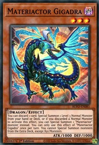 Materiactor Gigadra [BLVO-EN081] Super Rare | Jomio and Rueliete's Cards and Comics