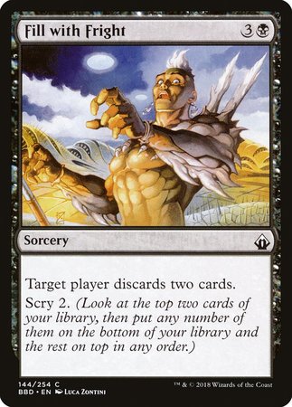 Fill with Fright [Battlebond] | Jomio and Rueliete's Cards and Comics