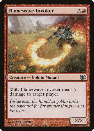 Flamewave Invoker [Duel Decks: Jace vs. Chandra] | Jomio and Rueliete's Cards and Comics