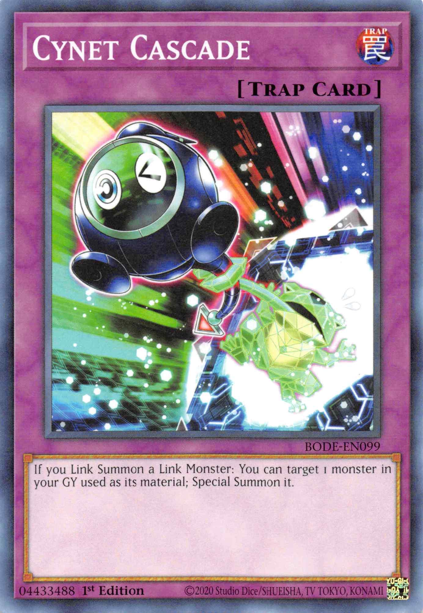 Cynet Cascade [BODE-EN099] Common | Jomio and Rueliete's Cards and Comics
