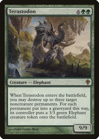 Terastodon [Worldwake] | Jomio and Rueliete's Cards and Comics