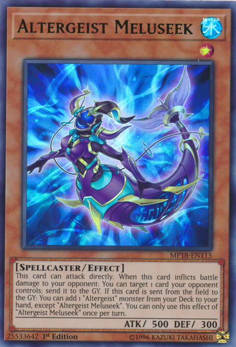 Altergeist Meluseek [MP18-EN115] Ultra Rare | Jomio and Rueliete's Cards and Comics