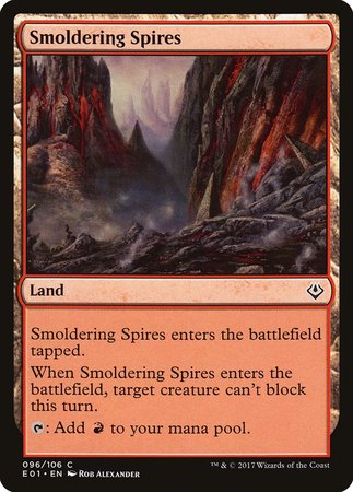 Smoldering Spires [Archenemy: Nicol Bolas] | Jomio and Rueliete's Cards and Comics
