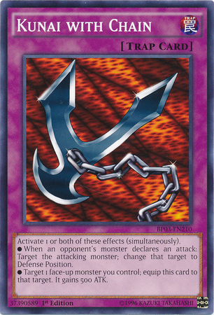 Kunai with Chain [BP03-EN210] Common | Jomio and Rueliete's Cards and Comics