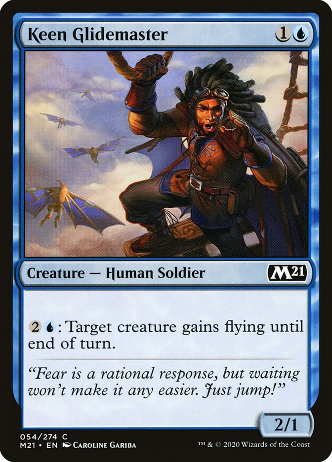 Keen Glidemaster [Core Set 2021] | Jomio and Rueliete's Cards and Comics