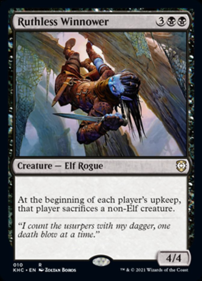 Ruthless Winnower [Kaldheim Commander] | Jomio and Rueliete's Cards and Comics