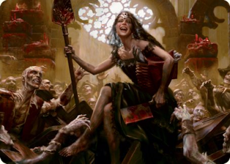 Gisa, Glorious Resurrector Art Card [Innistrad: Midnight Hunt Art Series] | Jomio and Rueliete's Cards and Comics