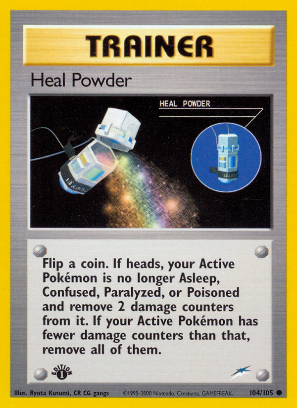 Heal Powder (104/105) [Neo Destiny 1st Edition] | Jomio and Rueliete's Cards and Comics