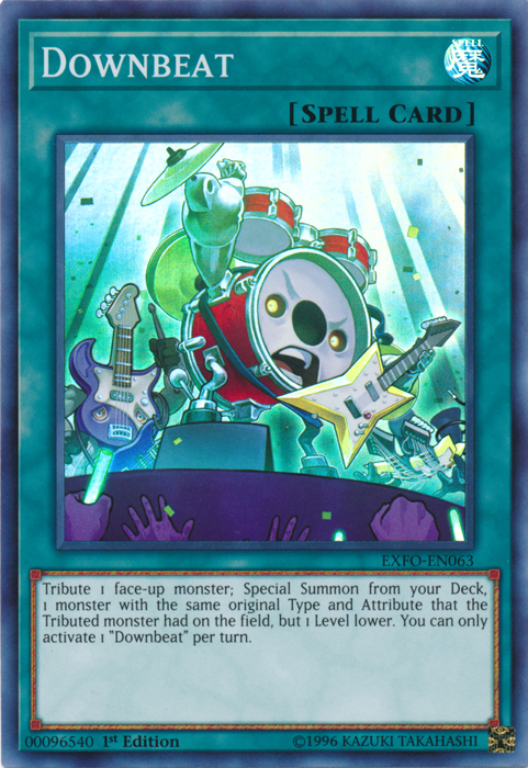 Downbeat [EXFO-EN063] Super Rare | Jomio and Rueliete's Cards and Comics