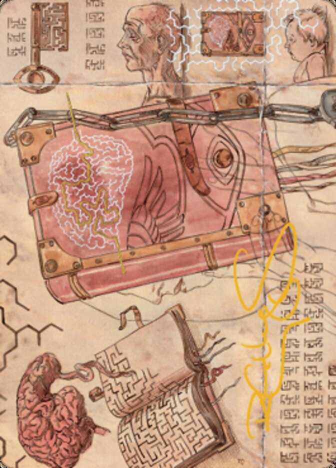 Mazemind Tome Art Card (Gold-Stamped Signature) [The Brothers' War Art Series] | Jomio and Rueliete's Cards and Comics